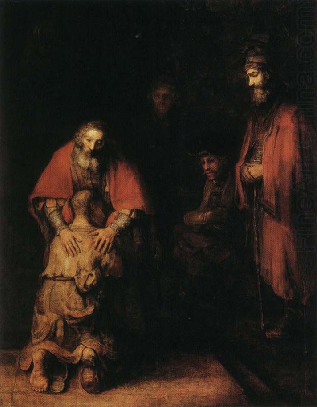 Rembrandt van rijn Return of the Prodigal Son china oil painting image